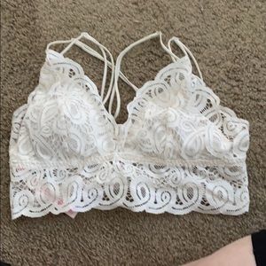 Pink Lace Bralette